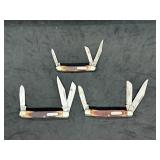 Lot of Schrade Old Timer Pocket Knives