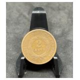1865 Two Cent Piece