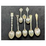 Lot of Vintage Souvenir Spoons