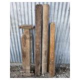 Primitive Twin Bed
