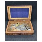 Lot of Various Foreign Coins