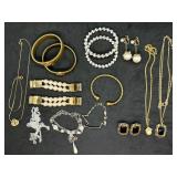 Lot of Assorted Costume Jewelry Pieces