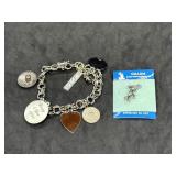Charm Bracelet with a variety of Charms