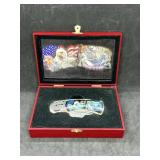 Commemorative Patriotic Folding Knife