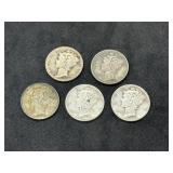 Lot of Silver Mercury Dimes