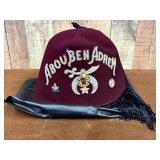 Vintage Shriners Fez Hat