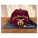 Vintage Shriners Fez Hat