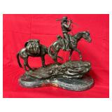 'Hunter Trail' Bronze Sculpture Reproduction