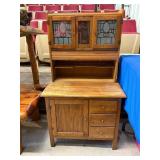 Antique Child's Kitchen Hutch/Cubbard