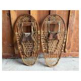Antique Wooden Snow Shoes