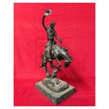 'Rodeo Rider' Bronze Sculpture Reproduction