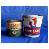 Vintage Advertising Tins/Buckets
