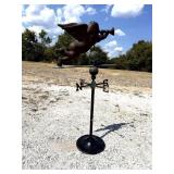Vintage Copper Cherub Weathervan