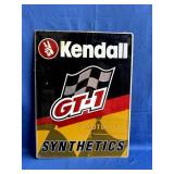 Embossed Metal Advertising Sign