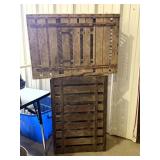 Primitive Poultry Transport Crates
