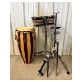 Conga Drums Set Up