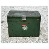 Vintage Metal Coleman Ice Chest/Cooler