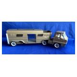 Vintage Structo Vista Dome Horse Van Semi