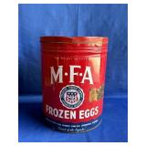 Vintage MFA Frozen Eggs Tin