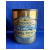 Vintage Armour Peanut Butter Tin
