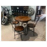 Vintage Parlor Table and Chairs