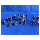 Collection of Vintage Lead Toy Figures