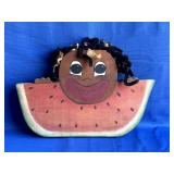 Vintage Black Americana Wooden Art