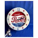 Vintage Pepsi-Cola Wall Clock