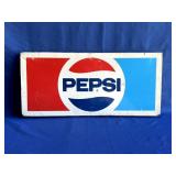 Vintage Pepsi Advertising Sign