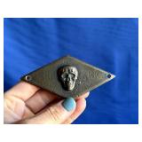 Vintage KKK Brass Plaque
