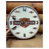 Vintage Harley Davidson Wall Clock