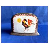 Vintage Lithograph Tin Toy Toaster