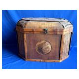 Vintage Bamboo Chest