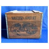 Vintage Southern Comfort Wooden Crate
