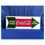 Vintage Coca-Cola Metal Sign