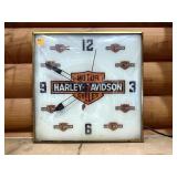 Vintage Harley Davidson Wall Clock