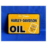 Porcelain Harley Davidson Sign