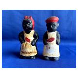 Vintage Black Americana S&P Set