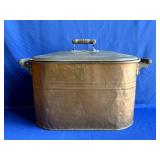 Antique Copper Laundry Boiler