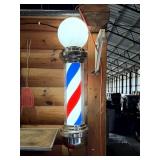 Lighted Barber Pole