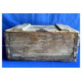 Primitive Wooden Storage Box/Crate