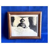 Vintage Black Americana Print