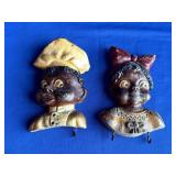 Mid Century Black Americana Chalk Ware