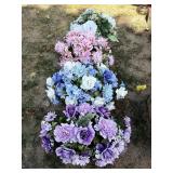 Lot of Memorial Flowers
