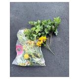 Lot of Artifical Floral/Moss