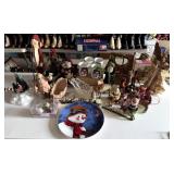 Large Lot of Christmas/Winter Decor