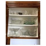 Lot of Cut Glass Serving Dishes