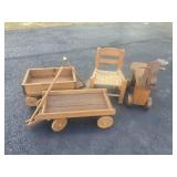 Lot of Wooden Child's Toys