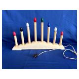 Vintage Chrsitmas Window Candolier
