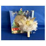 Vintage Spun Glass Angel Tree Topper
